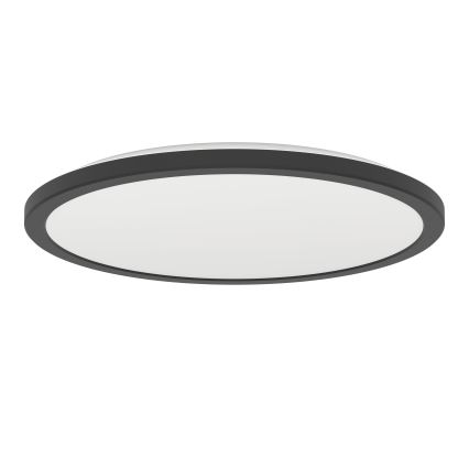Eglo - LED RGBW Prigušiva plafonjera za kupatilo LED/18,5W/230V 2700-6500K pr.38,9cm IP44 crno ZigBee