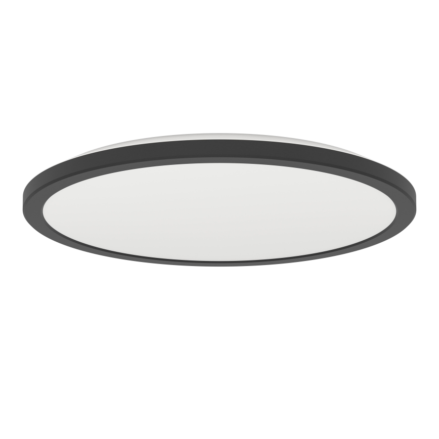 Eglo - LED RGBW Prigušiva plafonjera za kupatilo LED/18,5W/230V 2700-6500K pr.38,9cm IP44 crno ZigBee
