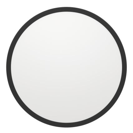 Eglo - LED RGBW Prigušiva plafonjera za kupatilo LED/16,8W/230V 2700-6500K pr. 50 cm IP44 crno ZigBee