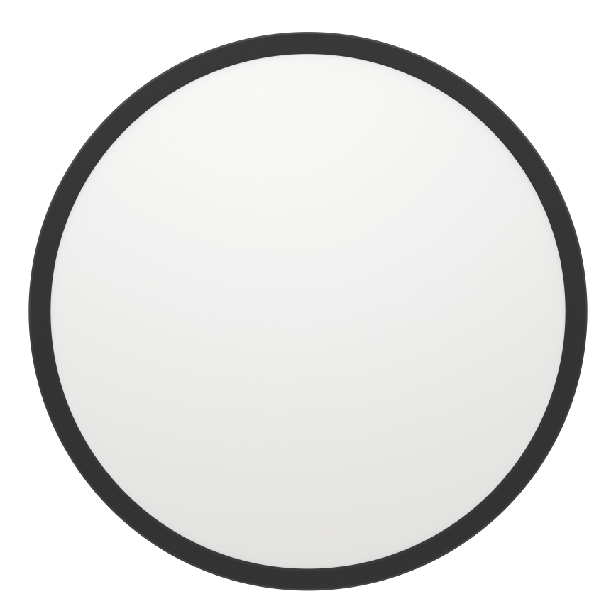 Eglo - LED RGBW Prigušiva plafonjera za kupatilo LED/16,8W/230V 2700-6500K pr. 50 cm IP44 crno ZigBee