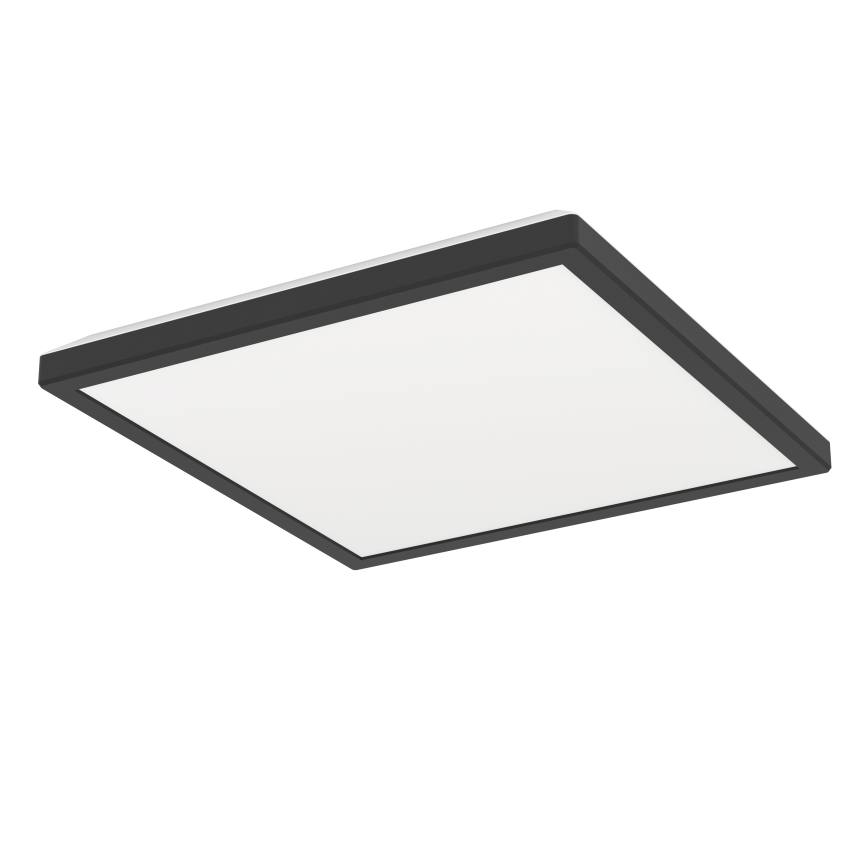 Eglo - LED RGBW Prigušiva plafonjera za kupatilo LED/13,4W/230V 2700-6500K 29x29 cm IP44 crno