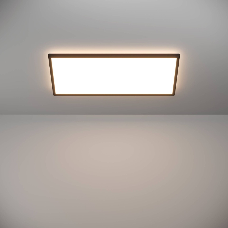 Eglo - LED RGBW Prigušiva plafonjera za kupatilo LED/17,2W/230V 2700-6500K 30x57cm IP44 crno ZigBee