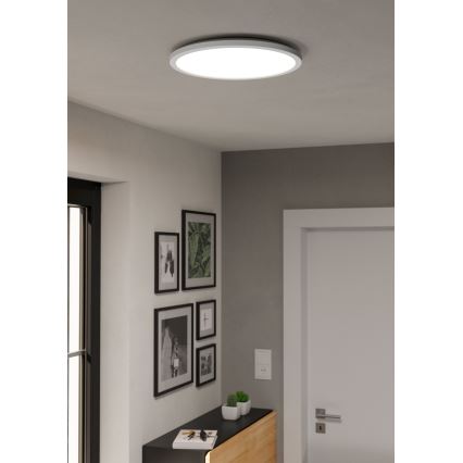 Eglo - LED RGBW Prigušiva plafonjera za kupatilo LED/18,5W/230V 2700-6500K pr.38,9cm IP44 bela ZigBee