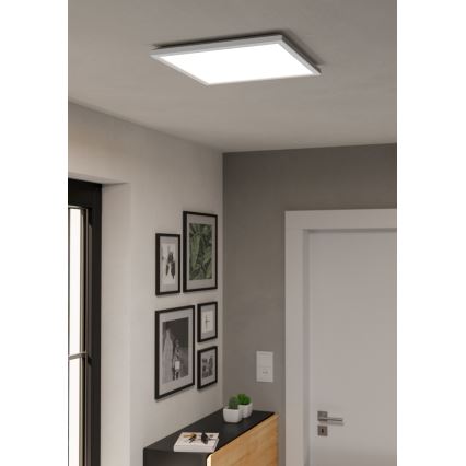Eglo - LED RGBW Prigušiva plafonjera za kupatilo LED/17,6W/230V 2700-6500K 39x39 cm IP44 bela ZigBee