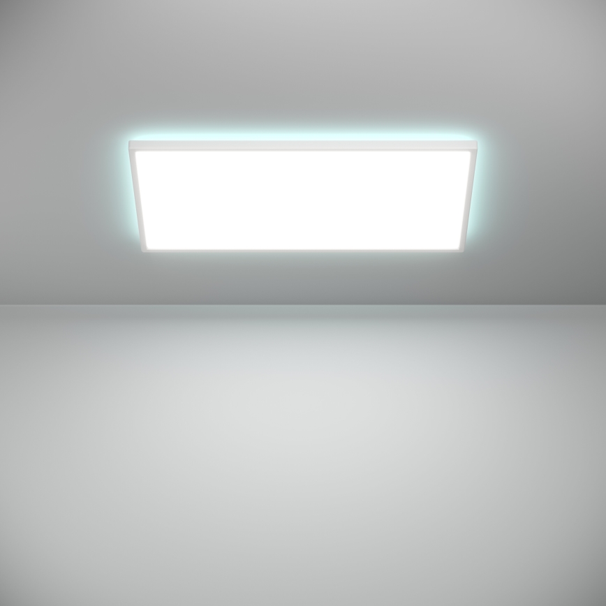 Eglo - LED RGBW Prigušiva plafonjera za kupatilo LED/17,2W/230V 2700-6500K 30x57cm IP44 bela ZigBee
