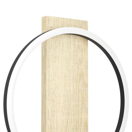 Eglo - LED Stona lampa LED/12W/230V 3000K bež/crno