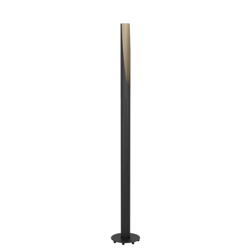 Eglo  - Podna LED lampa 1xGU10/4,5W/230V 3000K crno/braon