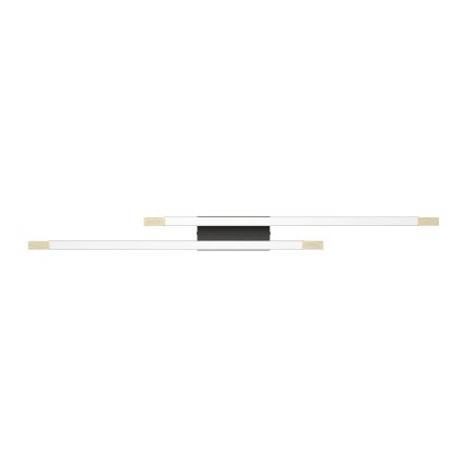Eglo - LED Prigušiva plafonjera 2xLED/10W/230V 3000K crno/bež