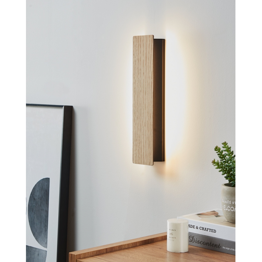 Eglo - LED Zidna lampa LED/12W/230V 3000K braon