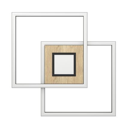 Eglo - LED Prigušiva plafonjera 2xLED/17W/230V +1xLED/4,2W 2700-6500K + Daljinski upravljač