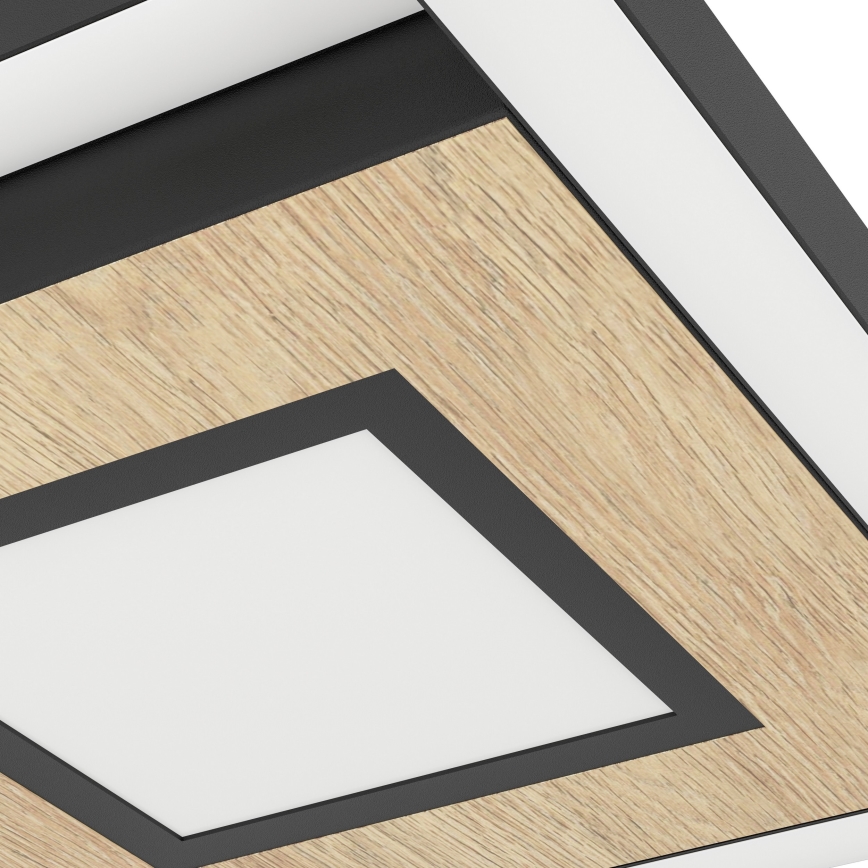 Eglo - LED Prigušiva plafonjera 2xLED/17W/230V +1xLED/4,2W 2700-6500K + Daljinski upravljač
