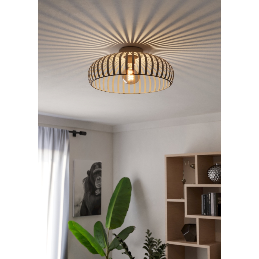 Eglo - Plafonjera 1xE27/40W/230V pr. 43 cm kremasta