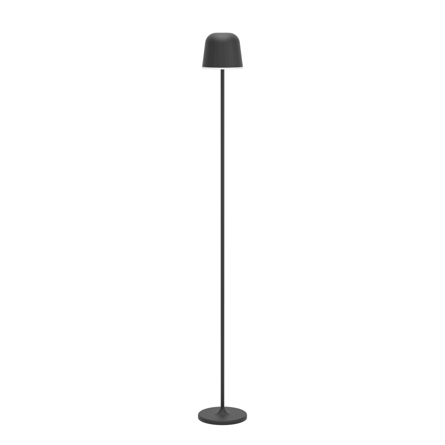 Eglo - LED Prigušiva vanjska punjiva stojeća lampa LED/4,3W/5V 2400/3000/4000K IP54 crno
