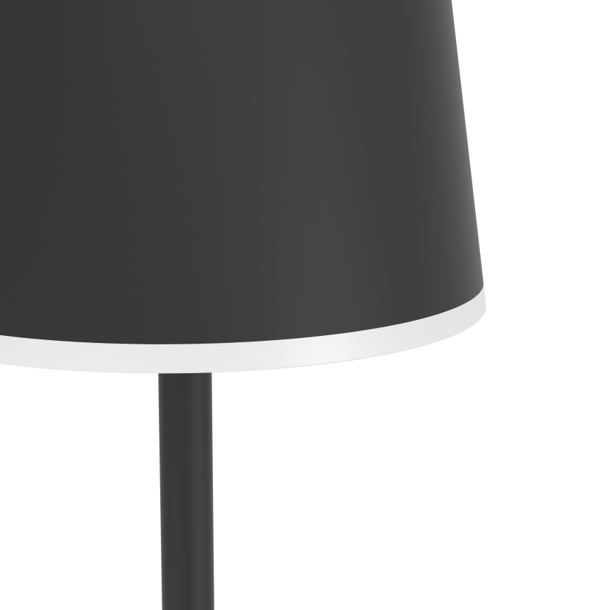 Eglo - LED Prigušiva vanjska punjiva stojeća lampa LED/4,3W/5V 2400/3000/4000K IP54 crno