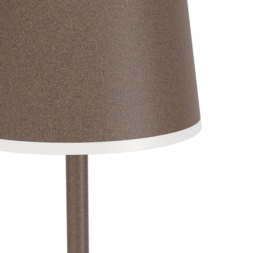 Eglo - LED Prigušiva vanjska punjiva stojeća lampa LED/4,3W/230V 2400/3000/4000K IP54 braon