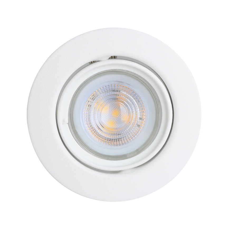 Eglo - Set 3x LED Ugradbena lampa 1xGU10/4W/230V bela