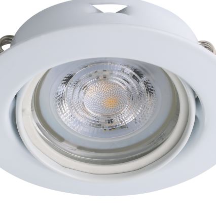 Eglo - Set 3x LED Ugradbena lampa 1xGU10/4W/230V bela