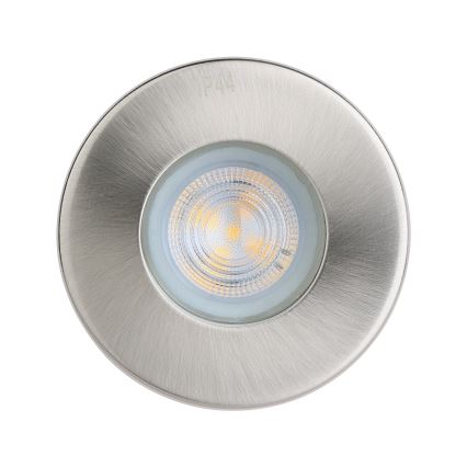 Eglo - Set 3xLED ugradbena lampa za kupatilo 1xGU10/4W/230V IP44 krom