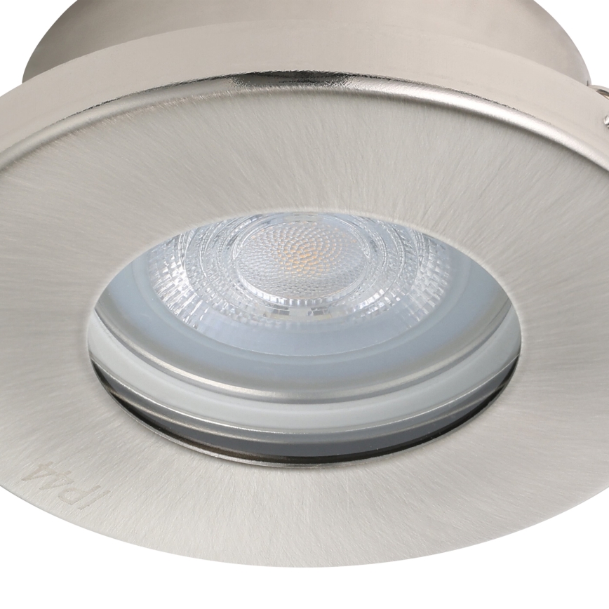 Eglo - Set 3xLED ugradbena lampa za kupatilo 1xGU10/4W/230V IP44 krom