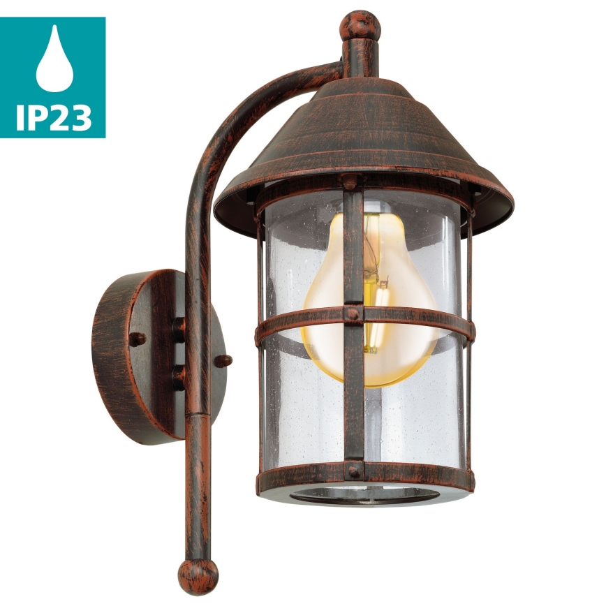 EGLO - Spoljašnja zidna lampa 1xE27/60W/230V