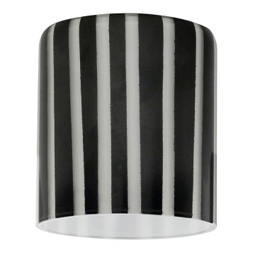 Eglo 90858 - Abažur za luster, stonu lampu, plafonjeru i reflektorsku lampu MY CHOICE E14 pr. 7 cm crno-bela