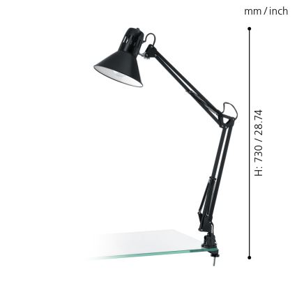 EGLO - Stona lampa 1xE27/40W