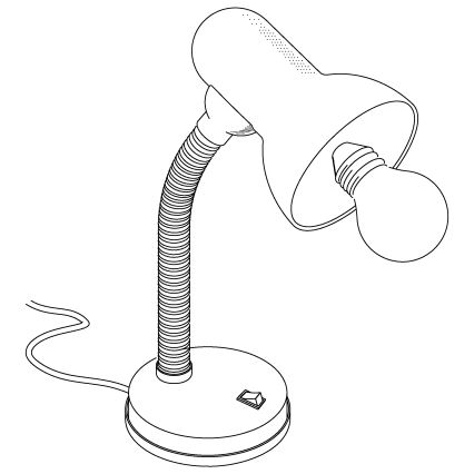Eglo - Stona lampa 1xE27/40W/230V