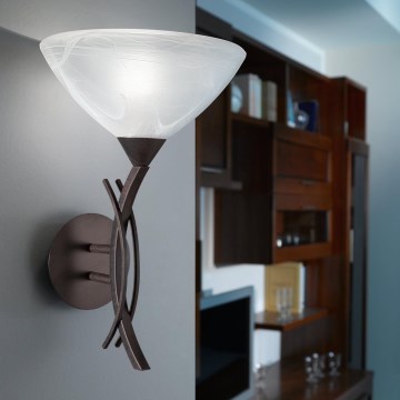 EGLO 91434 - Zidna lampa VINOVO 1xE27/60W