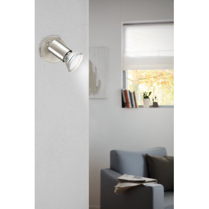 Eglo - LED Zidna reflektorska lampa LED 1xGU10/2,8W/230V