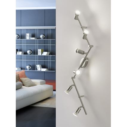 Eglo - LED reflektorska lampa 6xGU10-LED/2,8W/230V