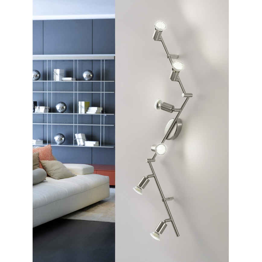Eglo - LED reflektorska lampa 6xGU10-LED/2,8W/230V