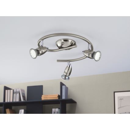 Eglo - LED Reflektorska lampa 3xGU10/3W/230V