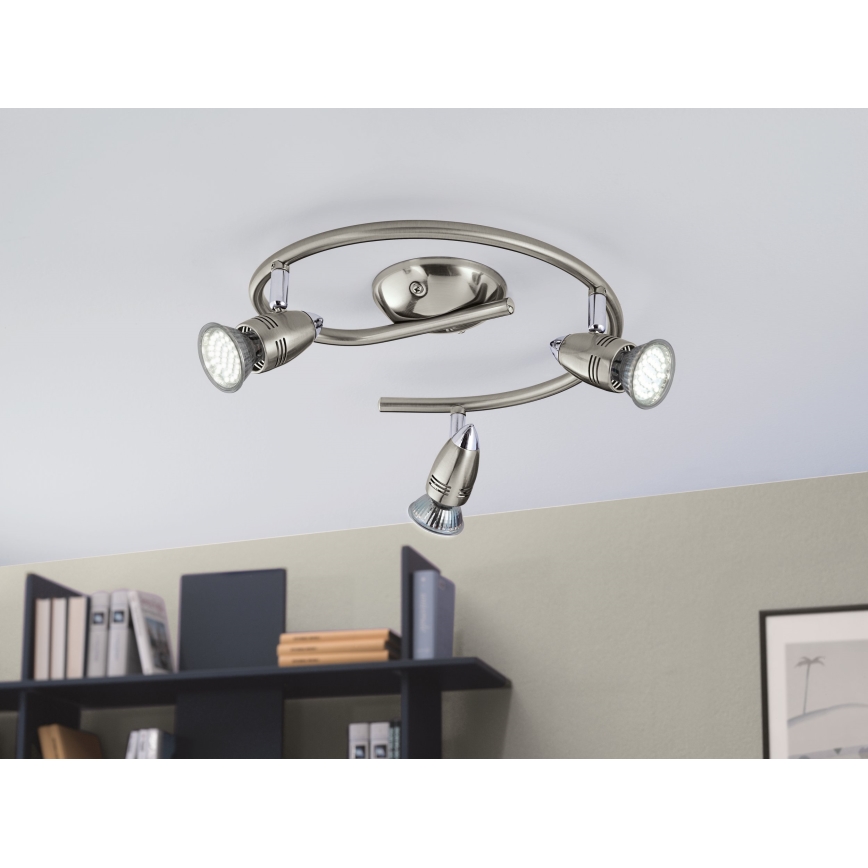 Eglo - LED Reflektorska lampa 3xGU10/3W/230V