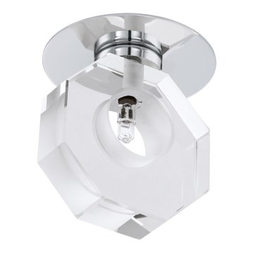 Eglo 92677 - Prigušiva ugradbeni reflektorska lampa TORTOLI 1xG4/20W/230V