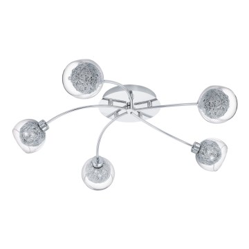 Eglo 93055 - Plafonjera OVIEDO 5XG9/33W/230V