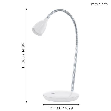 Eglo - LED Stona lampa 1xLED/3W/230V