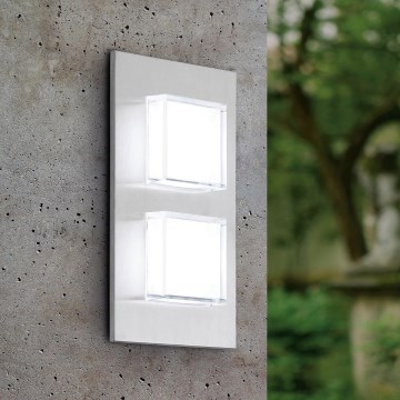 Eglo 93365 - LED spoljašnje zidno svetlo PIAS 2xLED/2,5W/230V IP44
