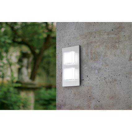 Eglo 93365 - LED spoljašnje zidno svetlo PIAS 2xLED/2,5W/230V IP44
