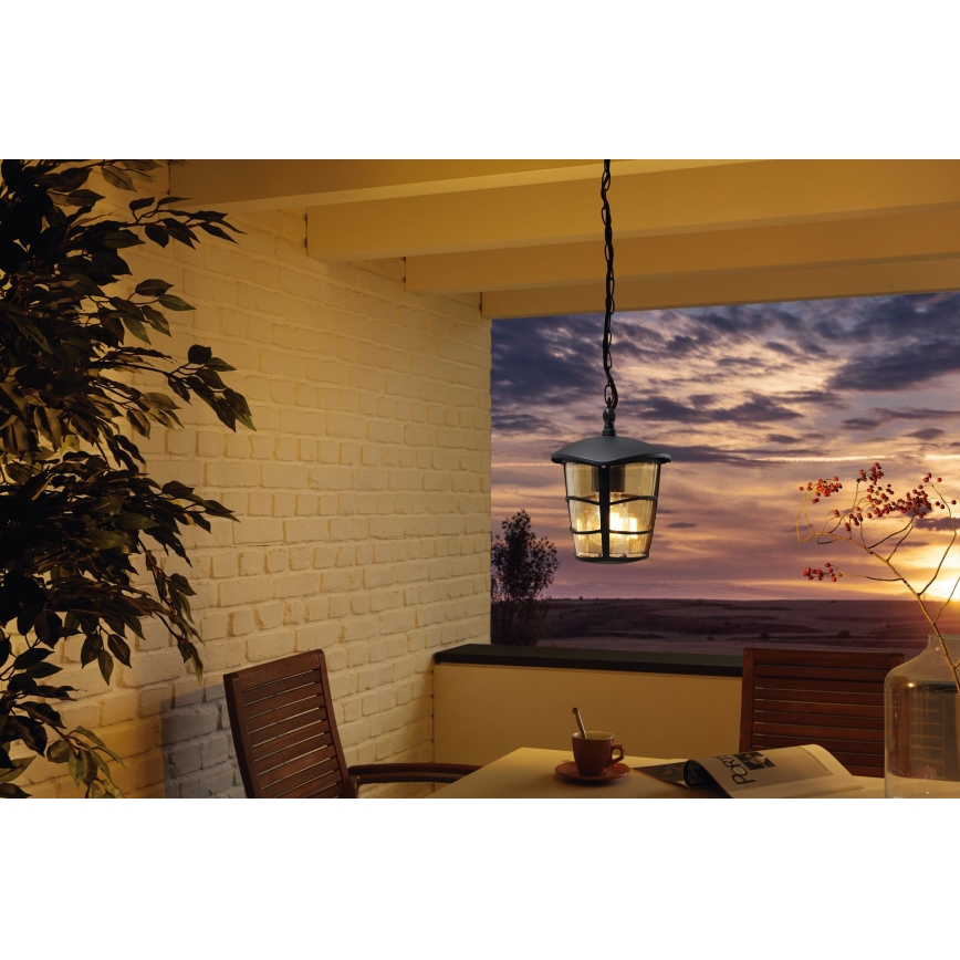 Eglo - LED Spoljašnji luster 1xE27/8,5W/230V IP44