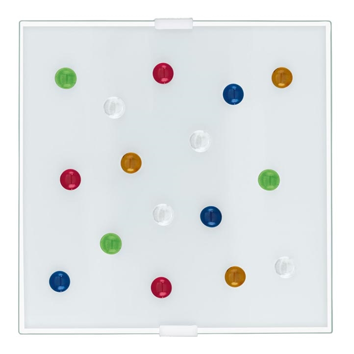 Eglo 93419 - LED Plafonjera SANTIAGO 1 LED/12W/230V