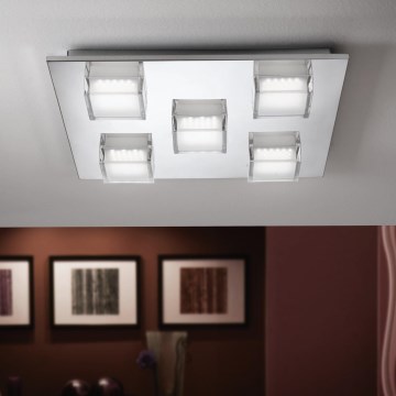 EGLO 93509 - LED Plafonjera MASIOLA 5xLED/2,5W/230V