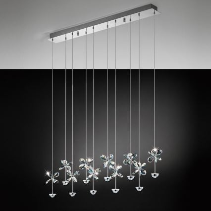 Eglo - LED Viseća lampa 10xLED/2,5W/230V