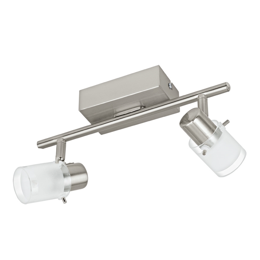 Eglo 93702 - LED Reflektorska lampa ORVIETO 1 2xLED/3,3W/230V