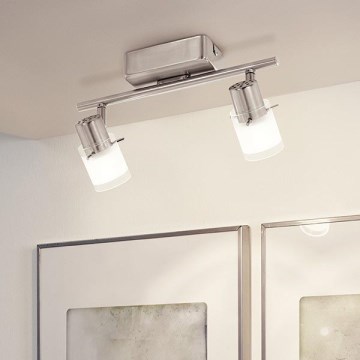 Eglo 93702 - LED spot svetiljka ORVIETO 1 2xLED/3,3W/230V