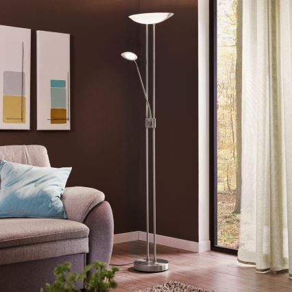Eglo - LED Prigušiva podna lampa LED/20W + LED/2,5W