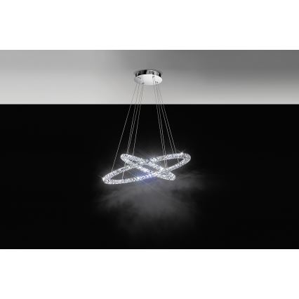 Eglo - LED luster na sajli LED/56,1W/230V