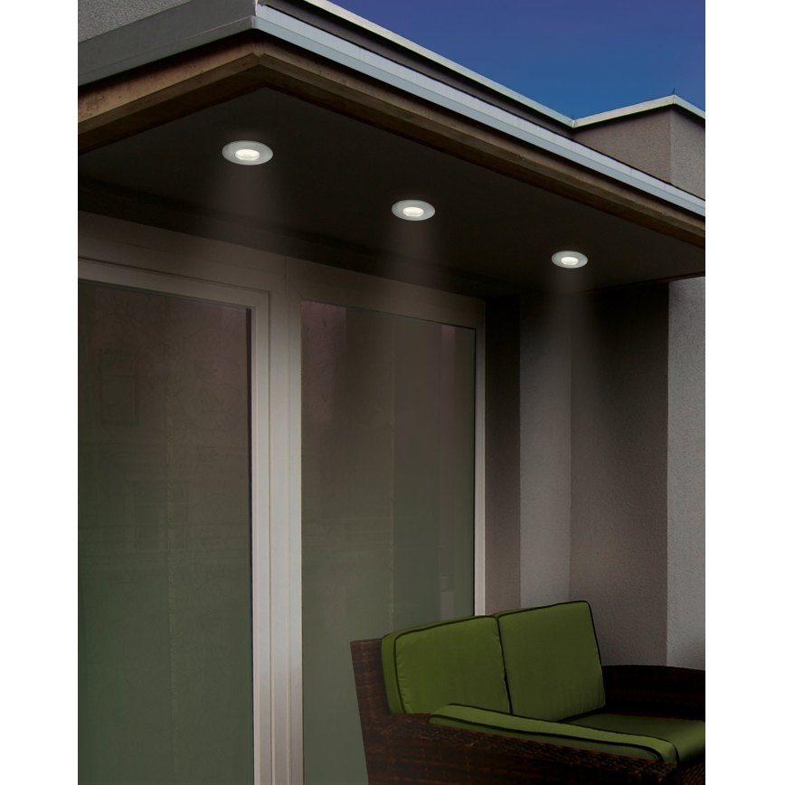 Eglo - LED Ugradna svjetiljka za kupaonicu 1xGU10/5W/230V IP65