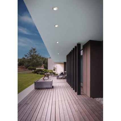 Eglo - LED Ugradna svjetiljka za kupaonicu 1xGU10/5W/230V IP65