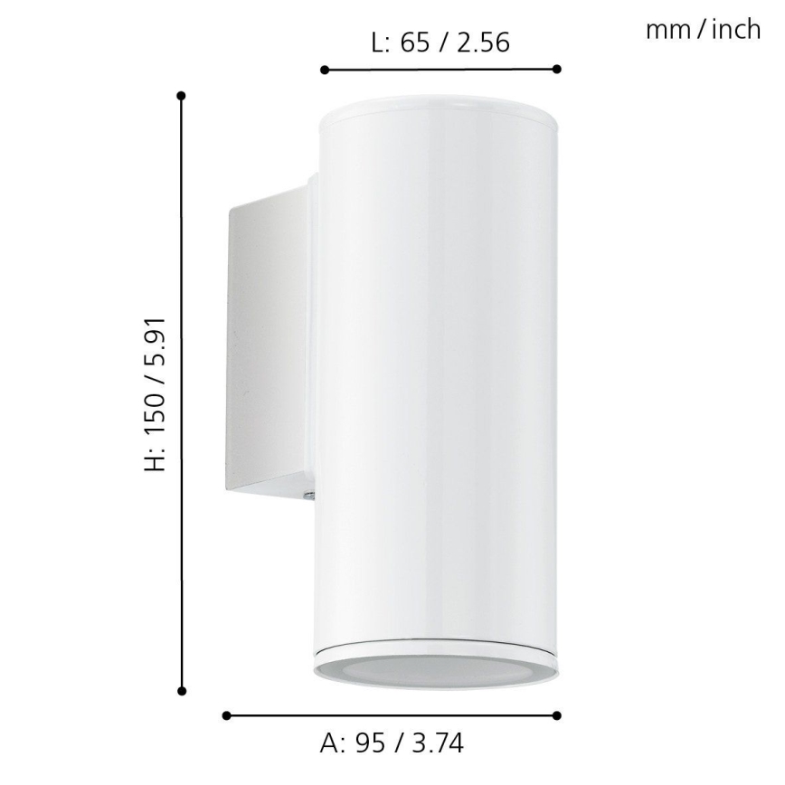Eglo - LED Spoljno osvetljenje 1xGU10/3W/230V IP44