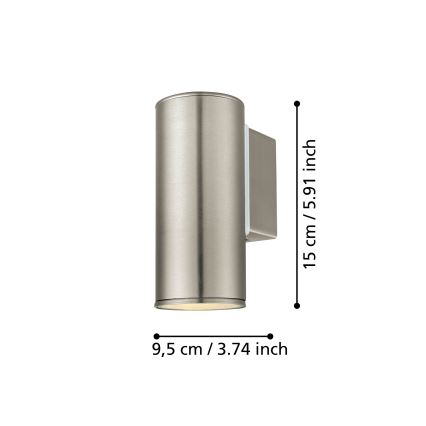 Eglo - LED Spoljno osvetljenje 1xGU10/3W/230V IP44